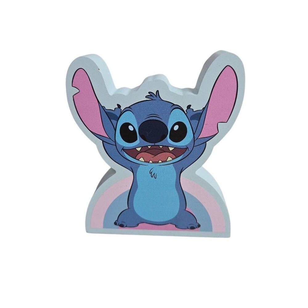 Stitch Decoration Rainbow Plaque Decor